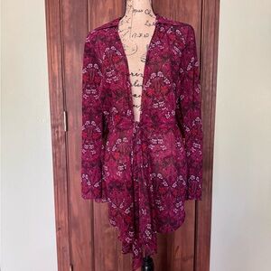 Vintage Lane Bryant shear cover-up 14/16